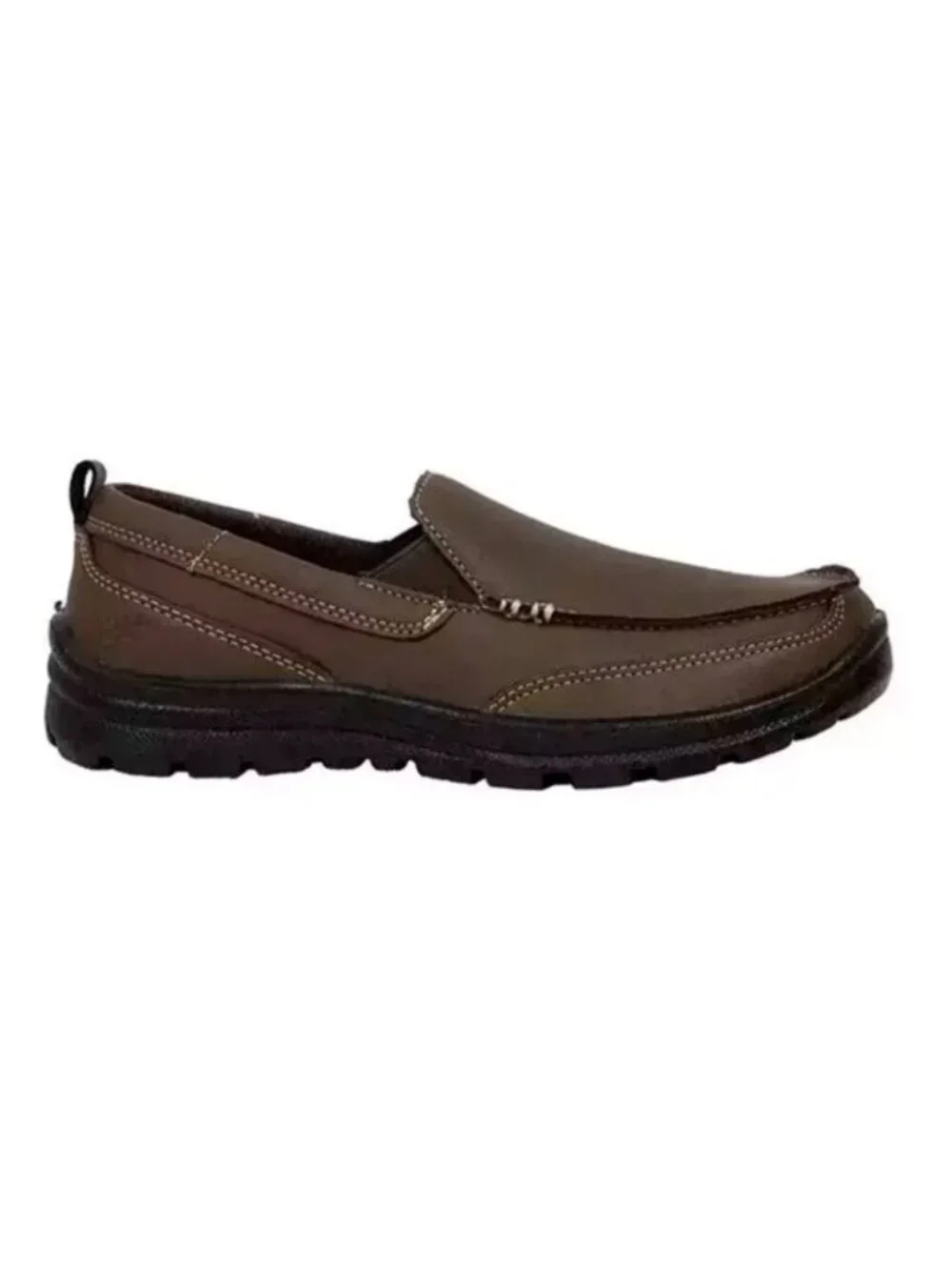 NEW Deer Stags Zesty Slip On Casual Uniform Loafer Dress Memory Foam Shoes NIB 6